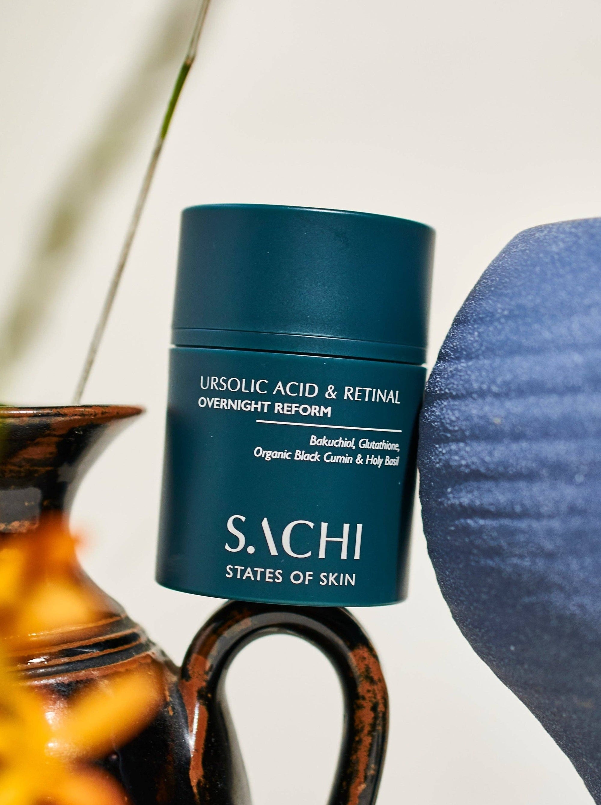 Sachi Skin - Ursolic Acid & Retinal Overnight Reform
