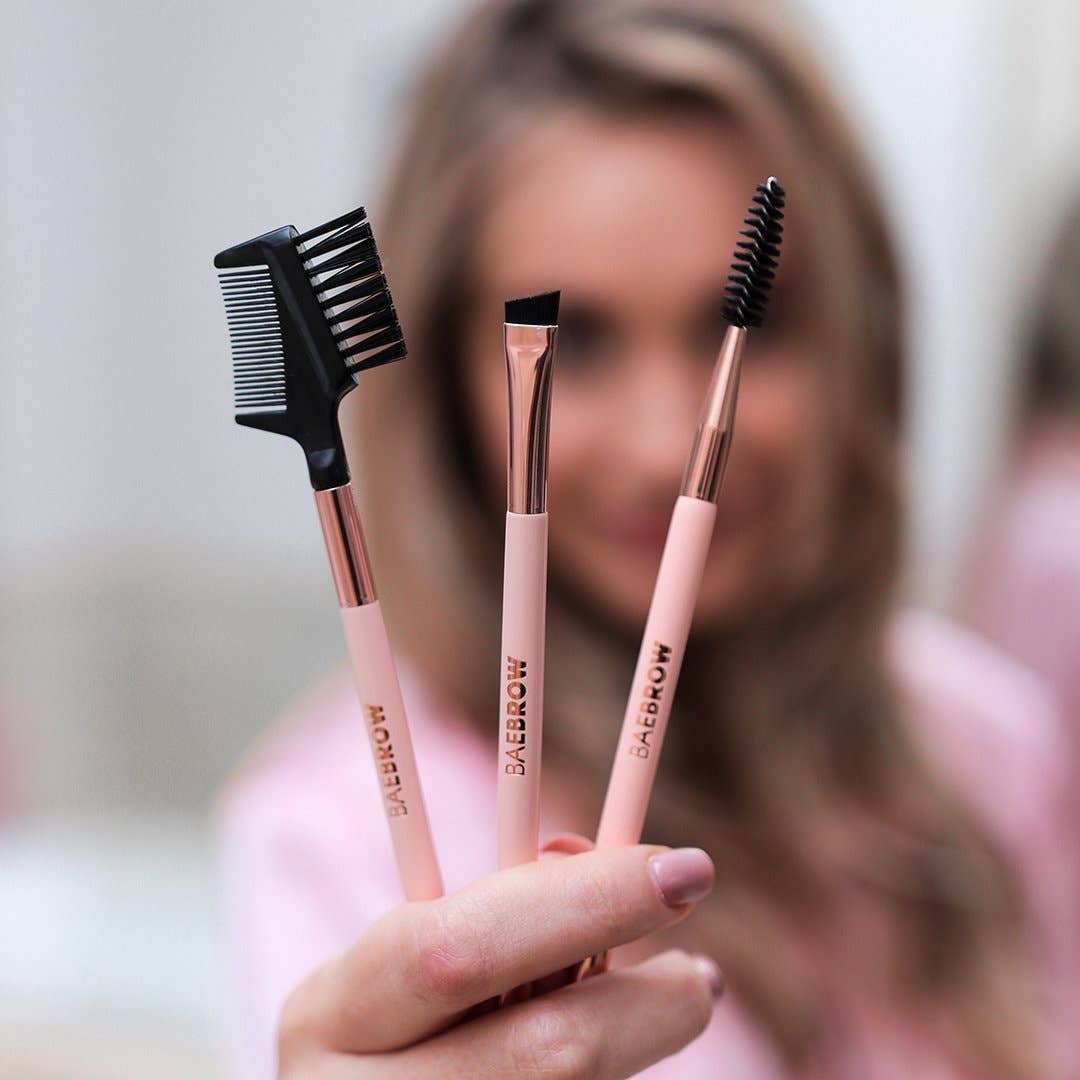 BAEBROW -  Brush Trio - Essential Brow and Lash Styling Kit