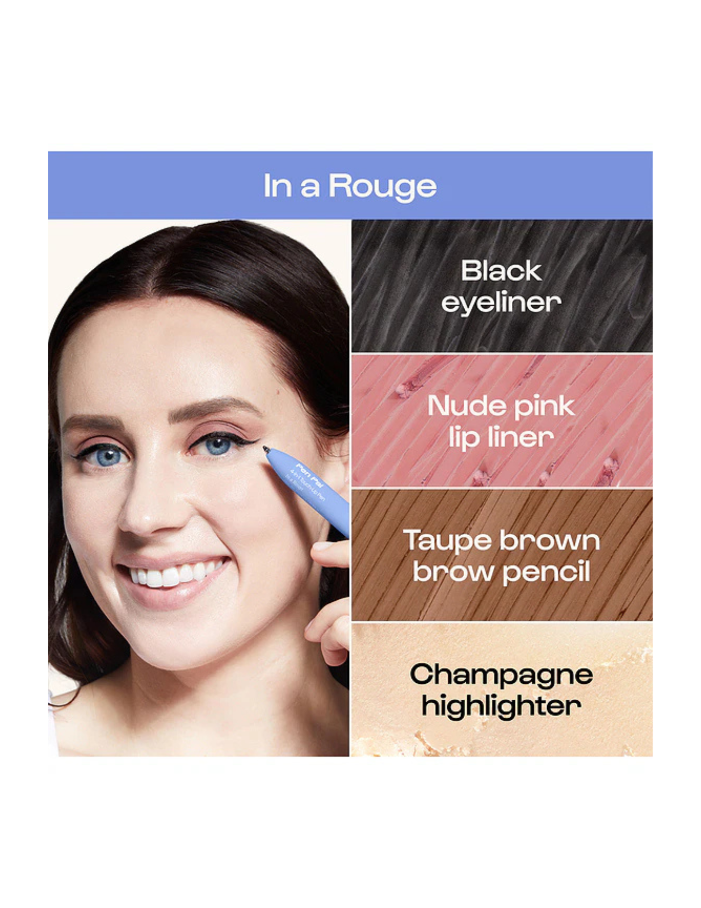 Alleyoop Pen Pal 4-in-1 Makeup Touch-Up Pen