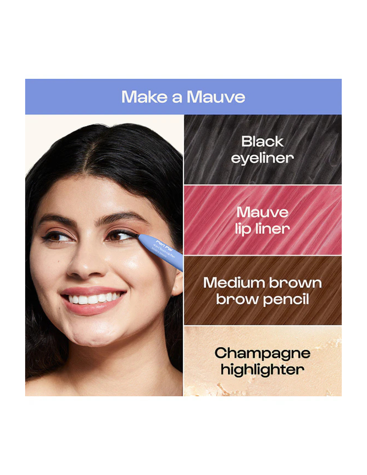 Alleyoop Pen Pal 4-in-1 Makeup Touch-Up Pen