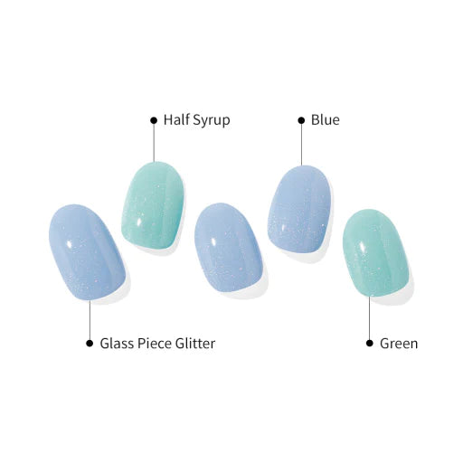 Ohora N Aqua Semi Cured Gel Nail Stickers