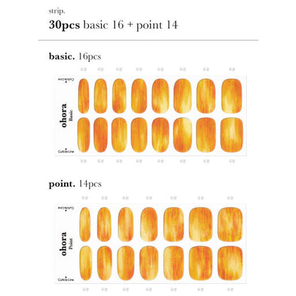 Ohora N Marmalade Semi Cured Gel Nail Stickers