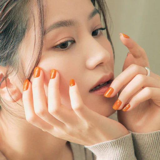 Ohora N Tint Tangerine Semi Cured Gel Nail Stickers