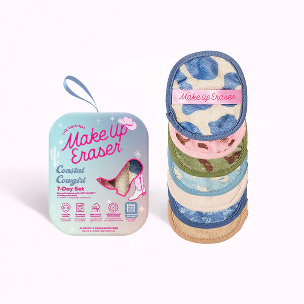 The Original MakeUp Eraser - Coastal Cowgirl 7-Day Set