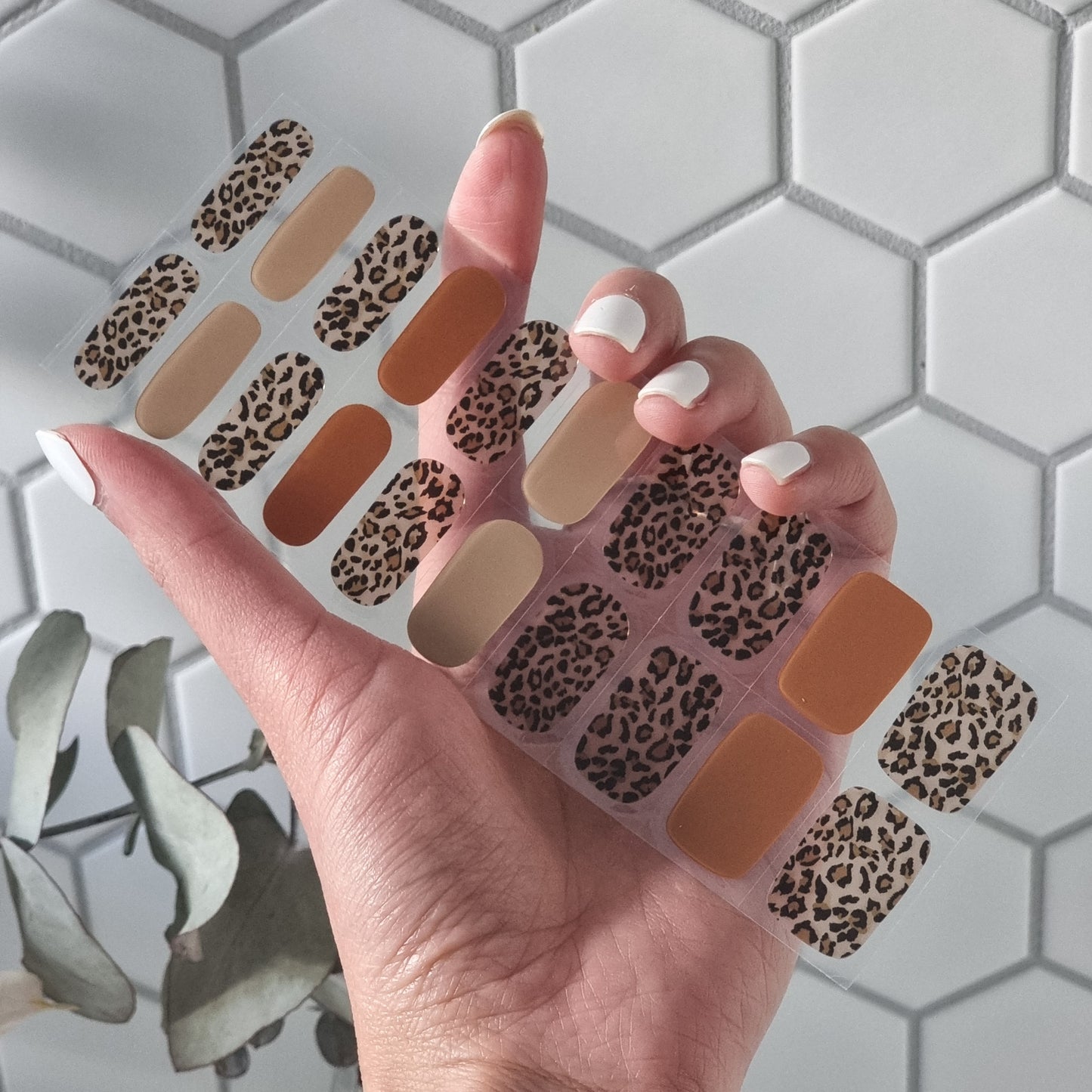 Cool Cat Semi Cured Gel Nail Sticker Kit