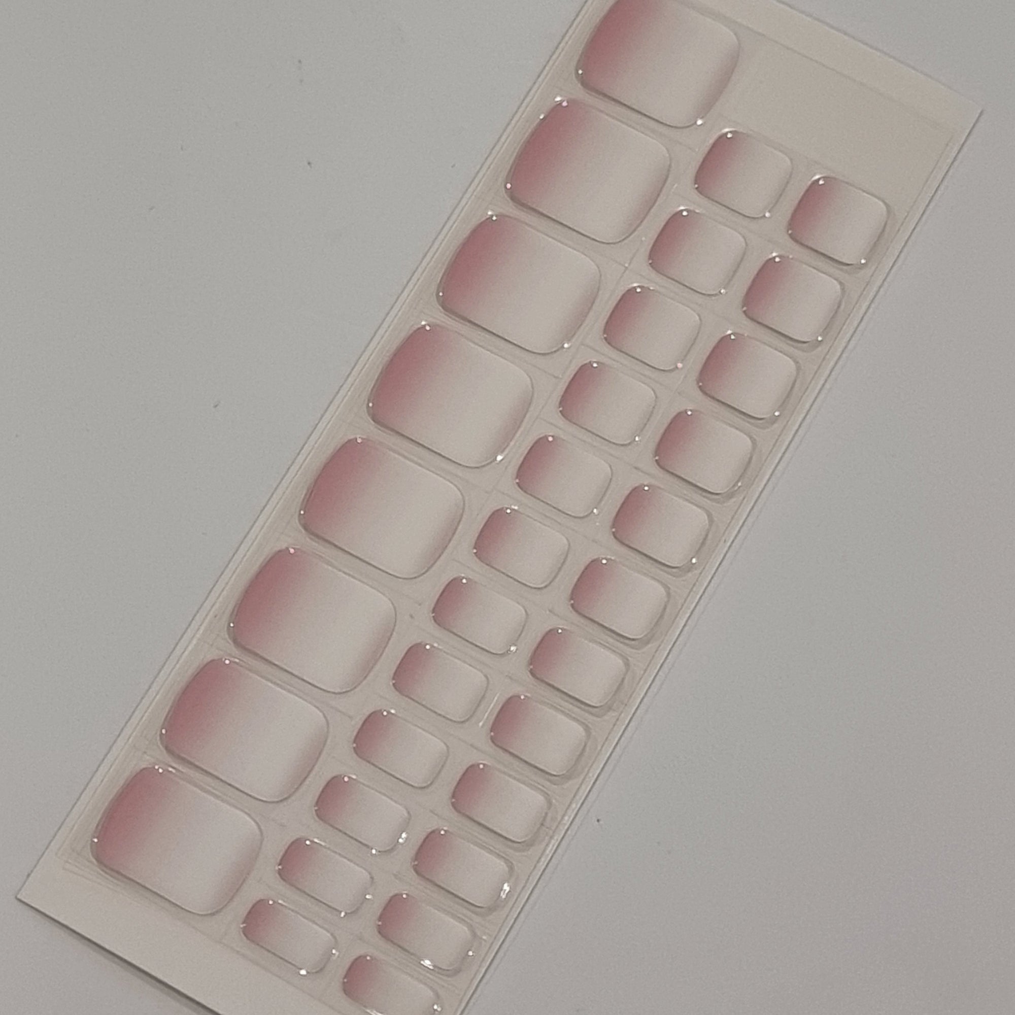 Allure Semi Cured Gel Nail Sticker Kit (Pedi)