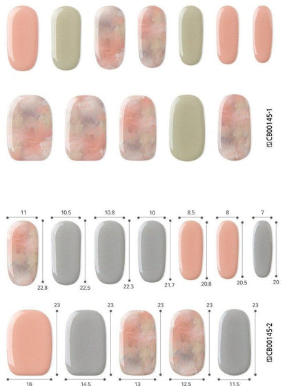 Zinipin My Palette Semi Cured Gel Nail Sticker Kit