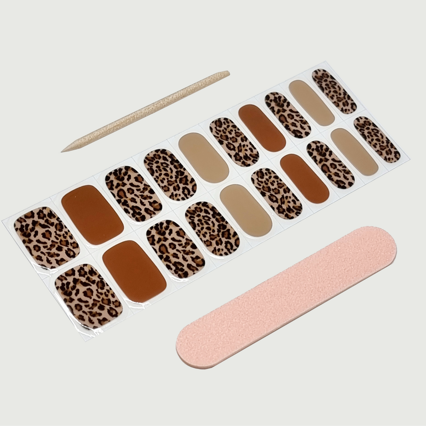 Cool Cat Semi Cured Gel Nail Sticker Kit