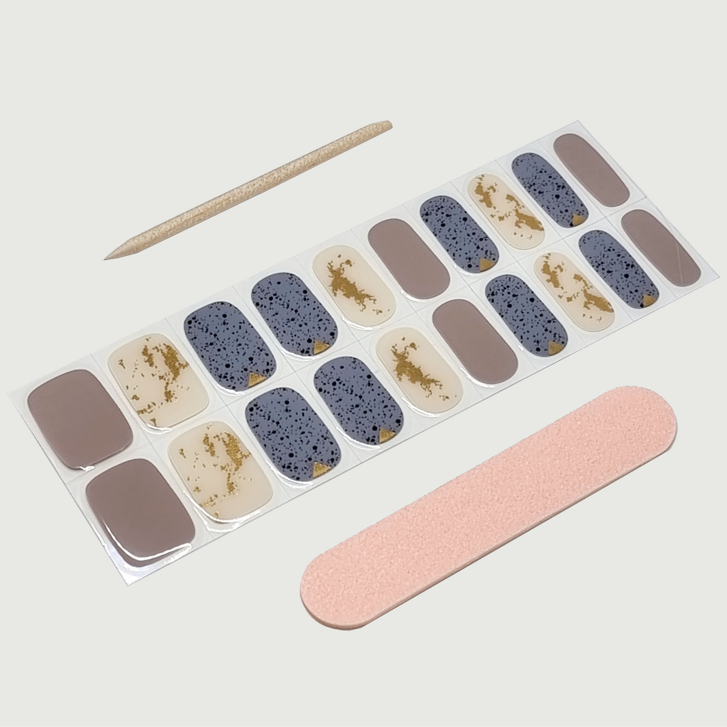 Cosmic Semi Cured Gel Nail Sticker Kit