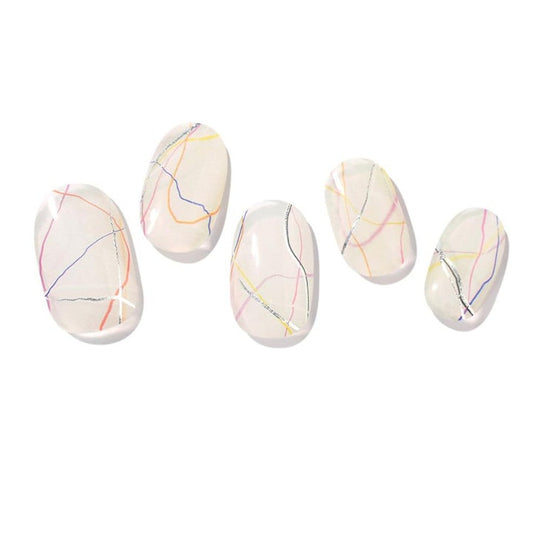 Zinipin Graffiti Semi Cured Gel Nail Sticker Kit